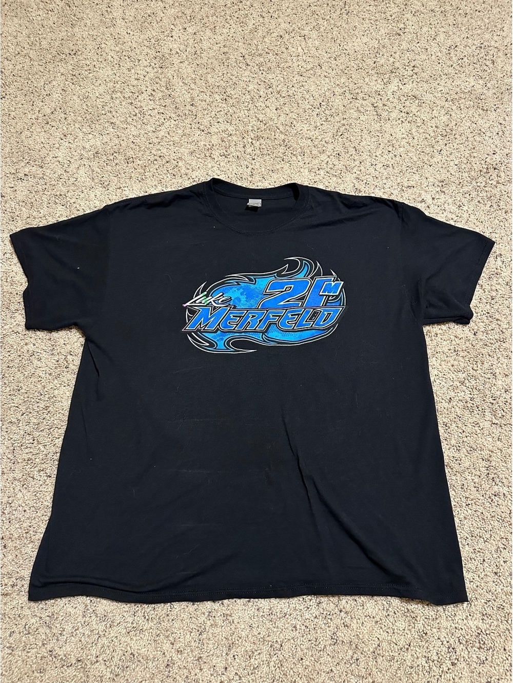 Mike Merfeld 2M Racing Graphic T-Shirt XL Black